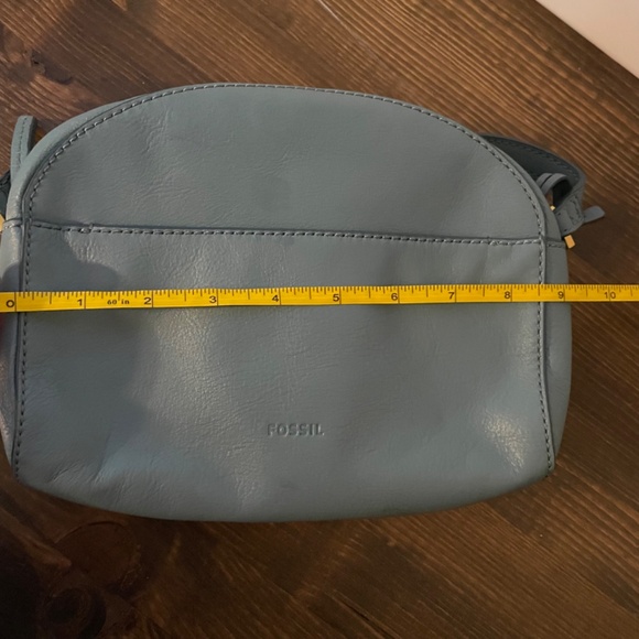 Fossil Chelsea Crossbody blue leather - Picture 6 of 7